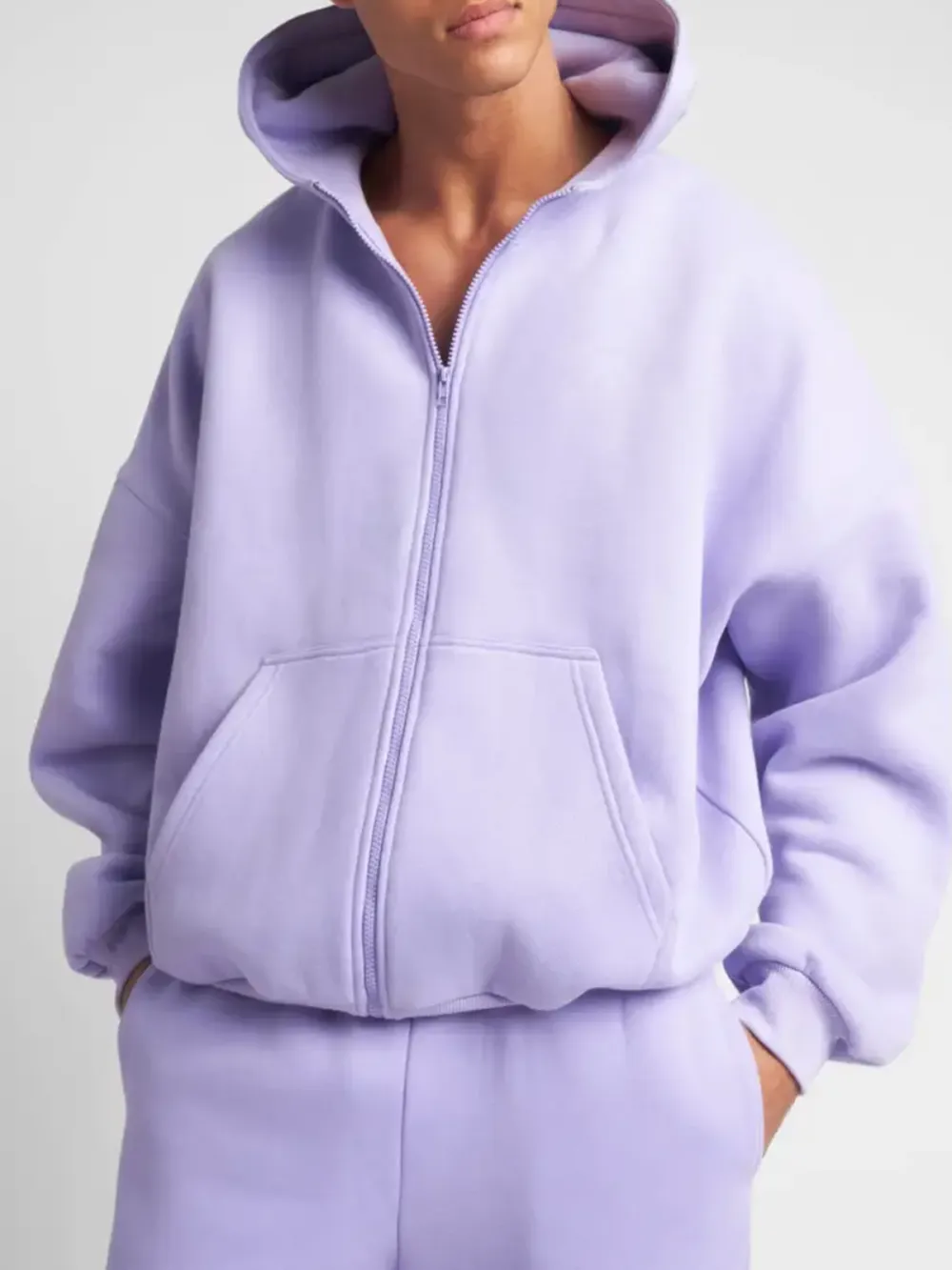 Pastel Zip Hoodie
