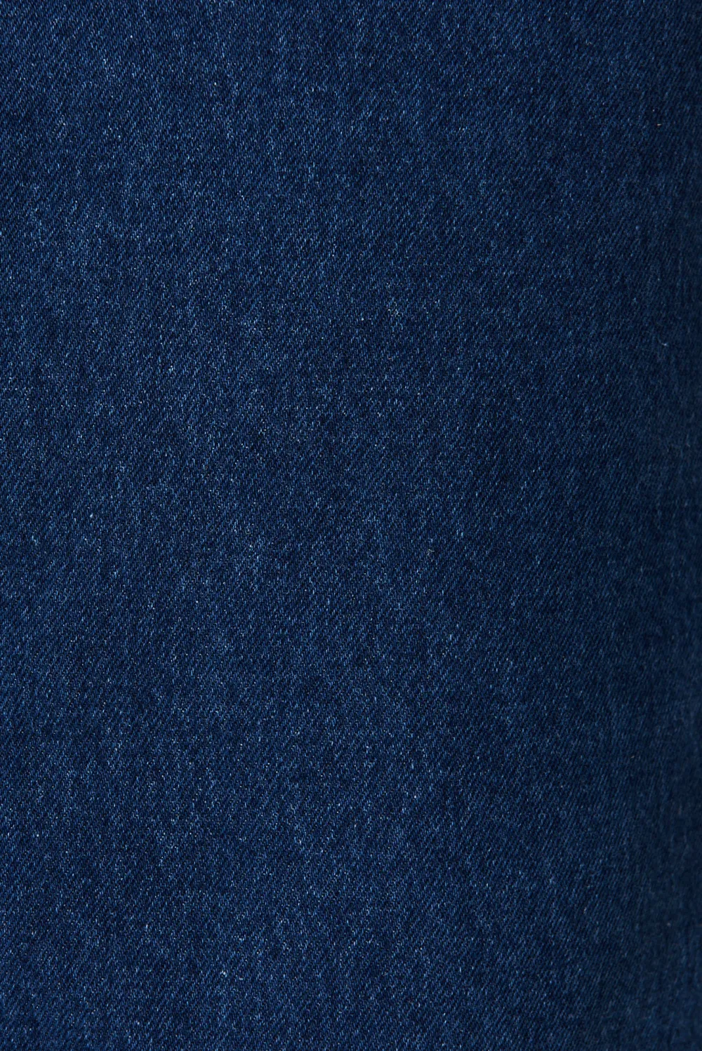 Blue Denim Button Front Midi Skirt