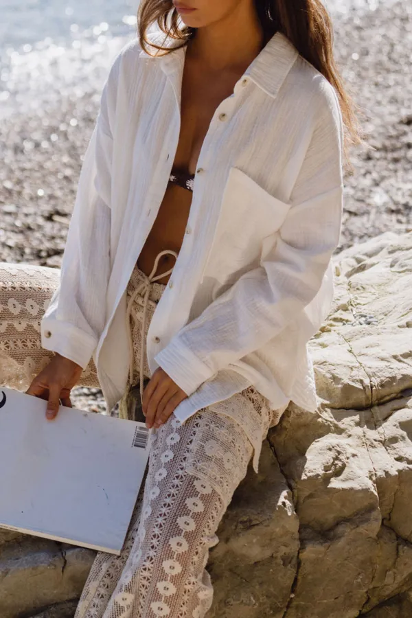 White Button Down Shirt