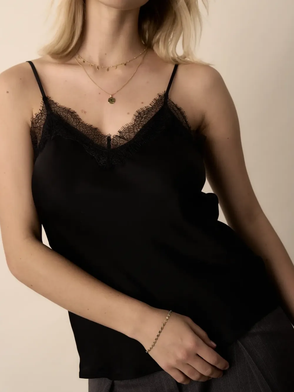 Lace Detail Tank