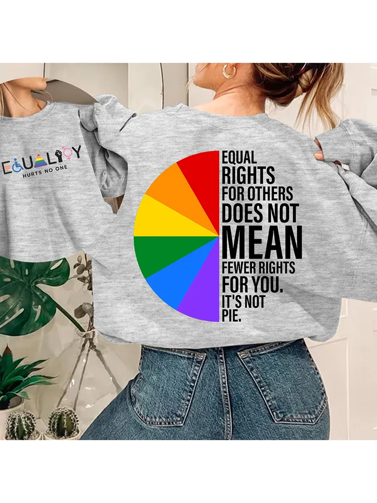Women'S Hurts No One Crew Neck Sweatshirts