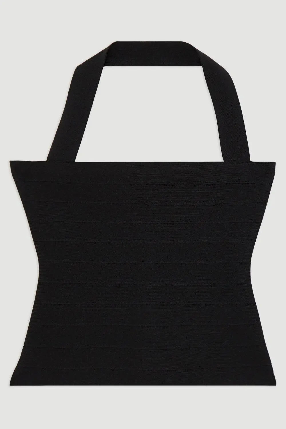 Bandage Halter Square Neck Top