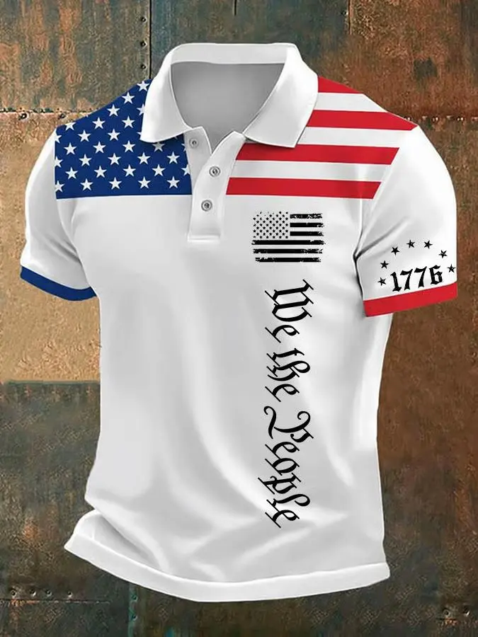 Men's We The People 1776 Polo Shirt