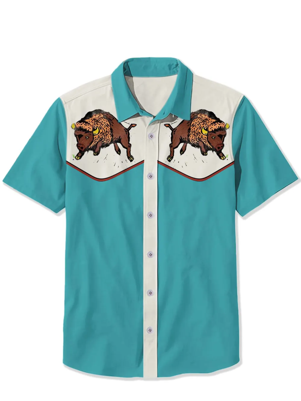 Vintage West Bison Shirt