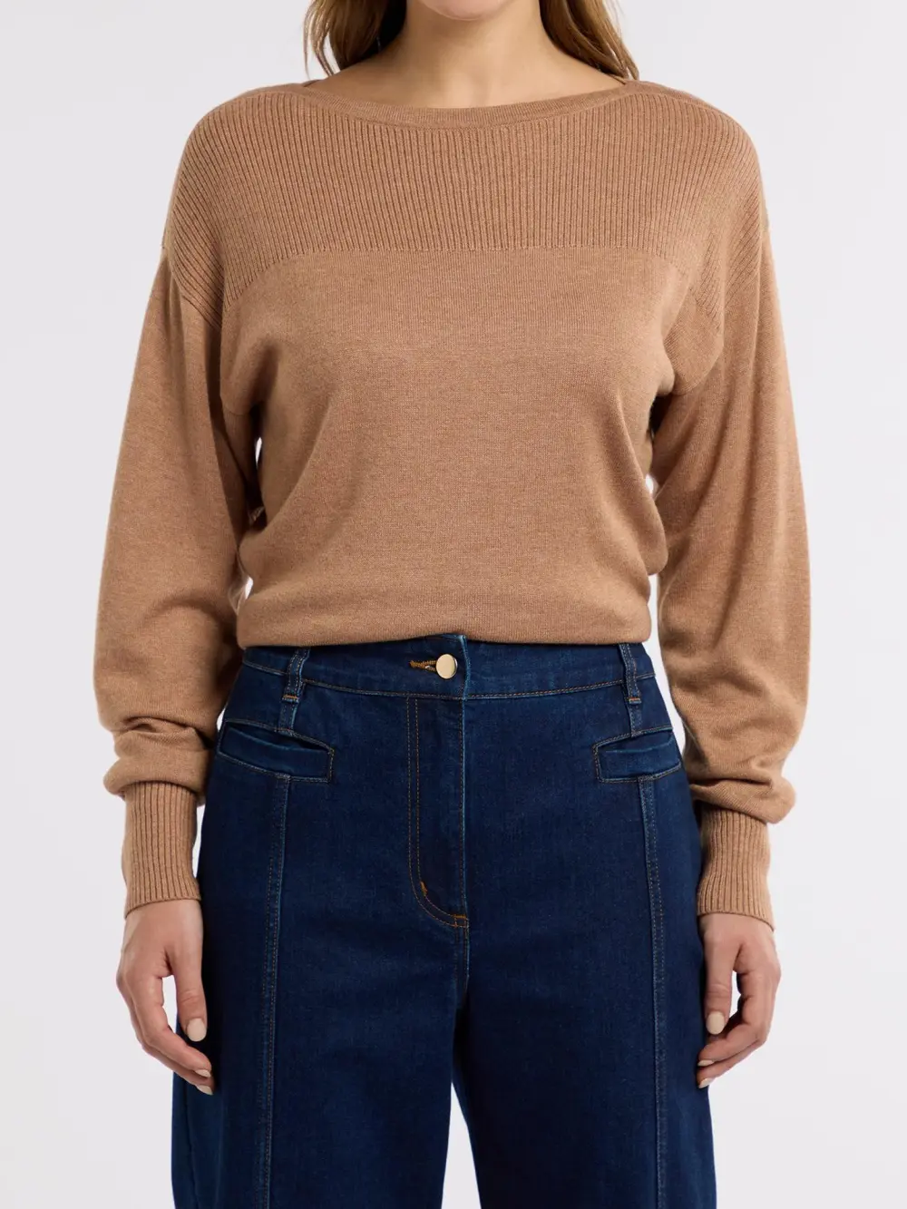 Relaxed Fit Cotton Jumper