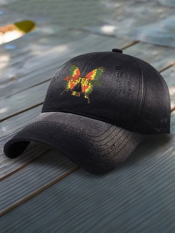 Juneteenth 1865 Printed Baseball Cap
