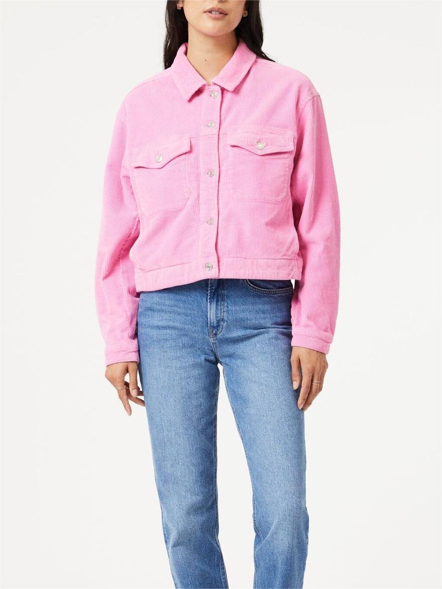 Regular Corduroy Casual Jacket
