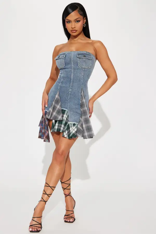 Norma Jean Mini Dress - Multi Color