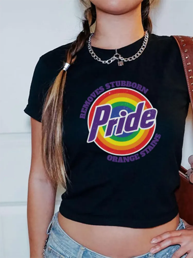 Pride Removes Stubborn Orange Stains Baby Tee
