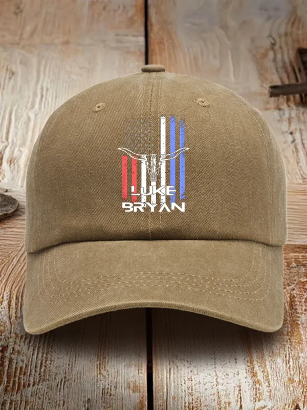 Luke Bryan Washed Baseball Cap
