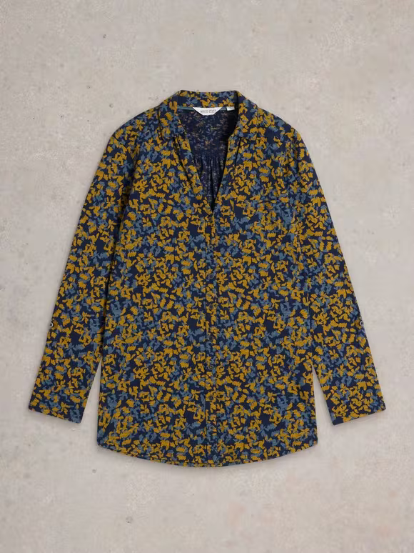 Longline Collared Shirt