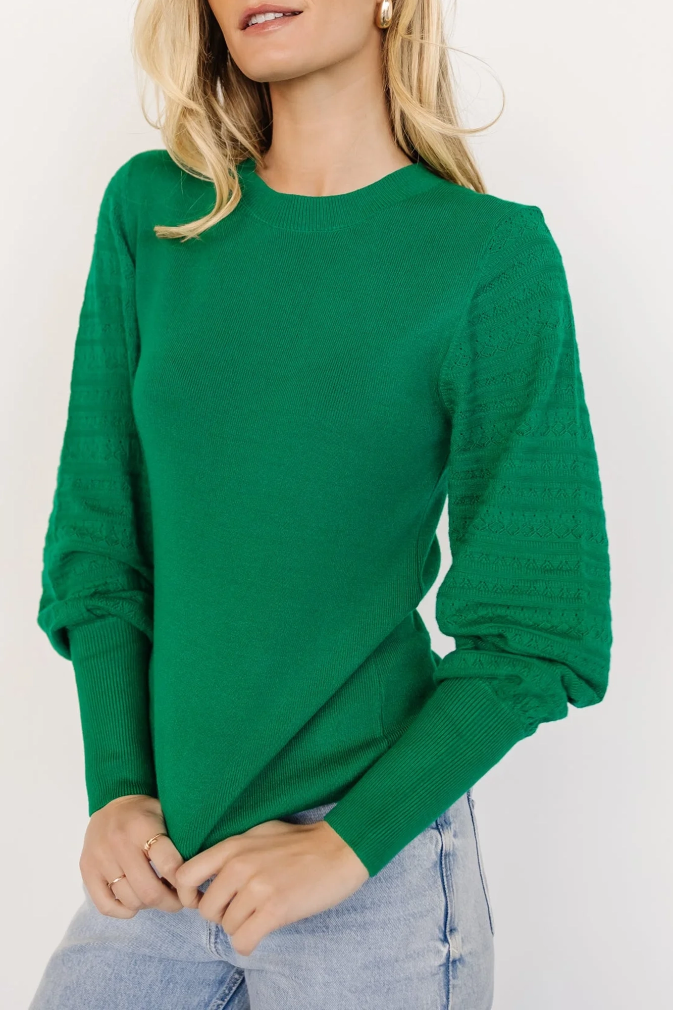 Classic Minimalist Soft Ribbed Knit Top