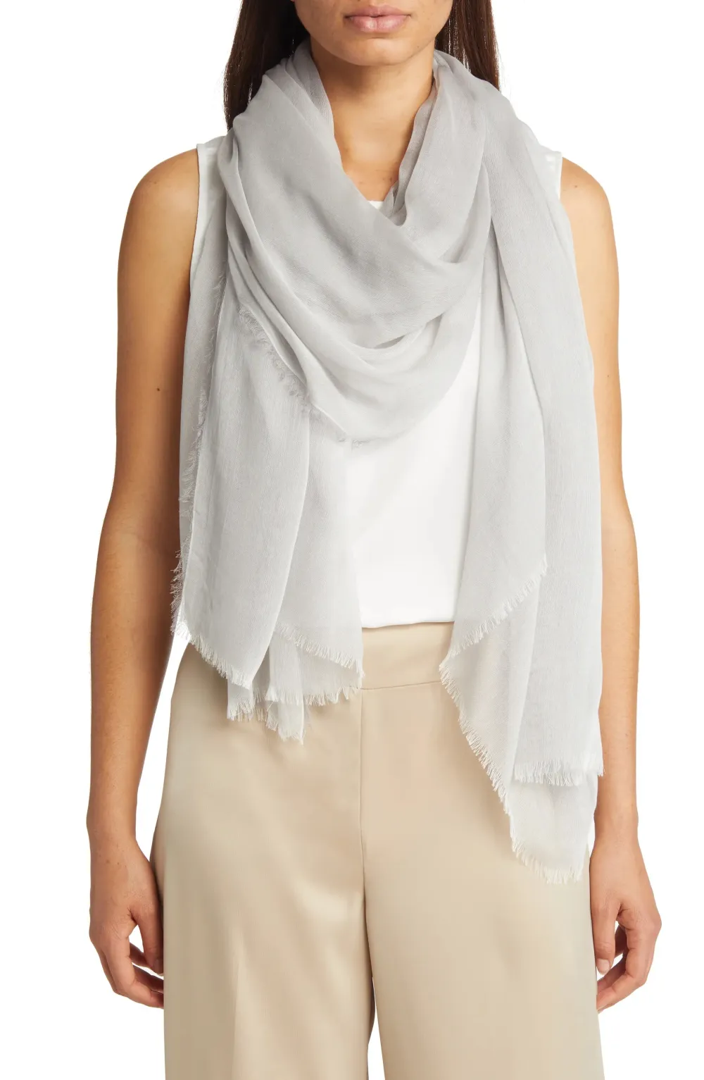 Wafer Soft Silk Scarf