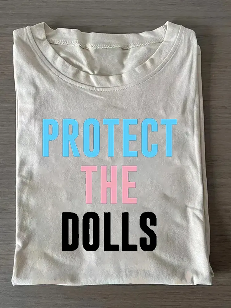 Protect The Dolls Trans Solidairity T-Shirt