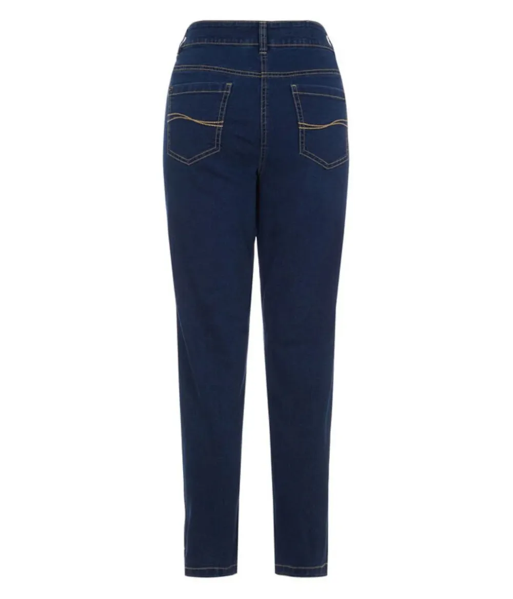 Dark Denim Slim Leg Jean