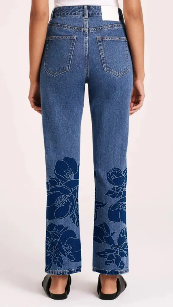Organic Straight Leg Jeans