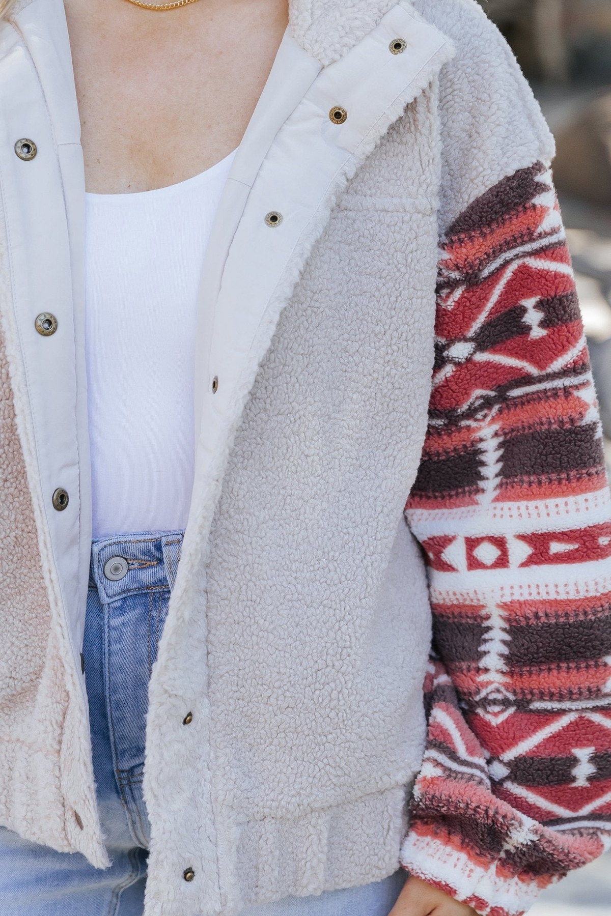 Taupe Mix Outdoor Jacket