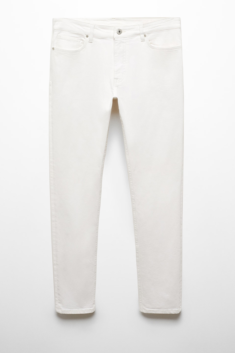 A Balanced Composition Of Cotton And Elastane Jeans