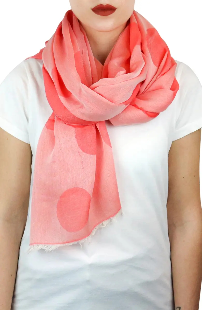 Reversible Yarn Dyed Fringe Scarf
