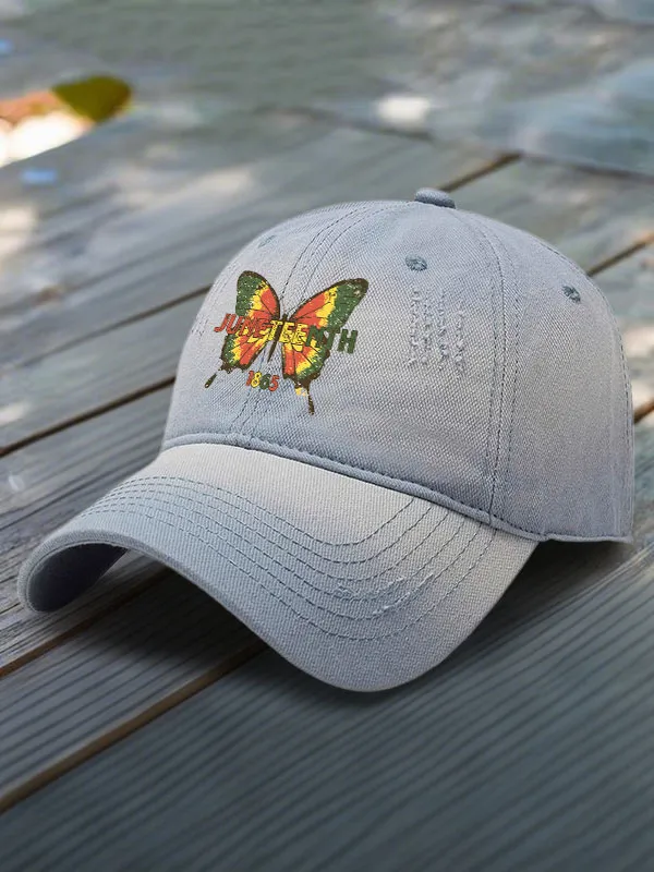 Juneteenth 1865 Printed Baseball Cap