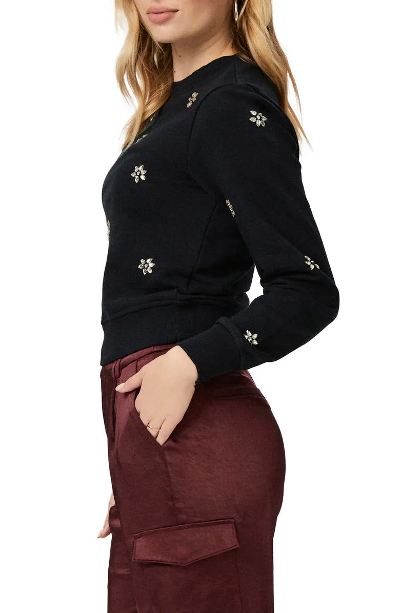 Ordenna Embellished Cotton Sweatshirt