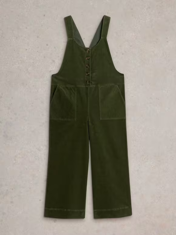 Scoop Neck Cord Dungaree