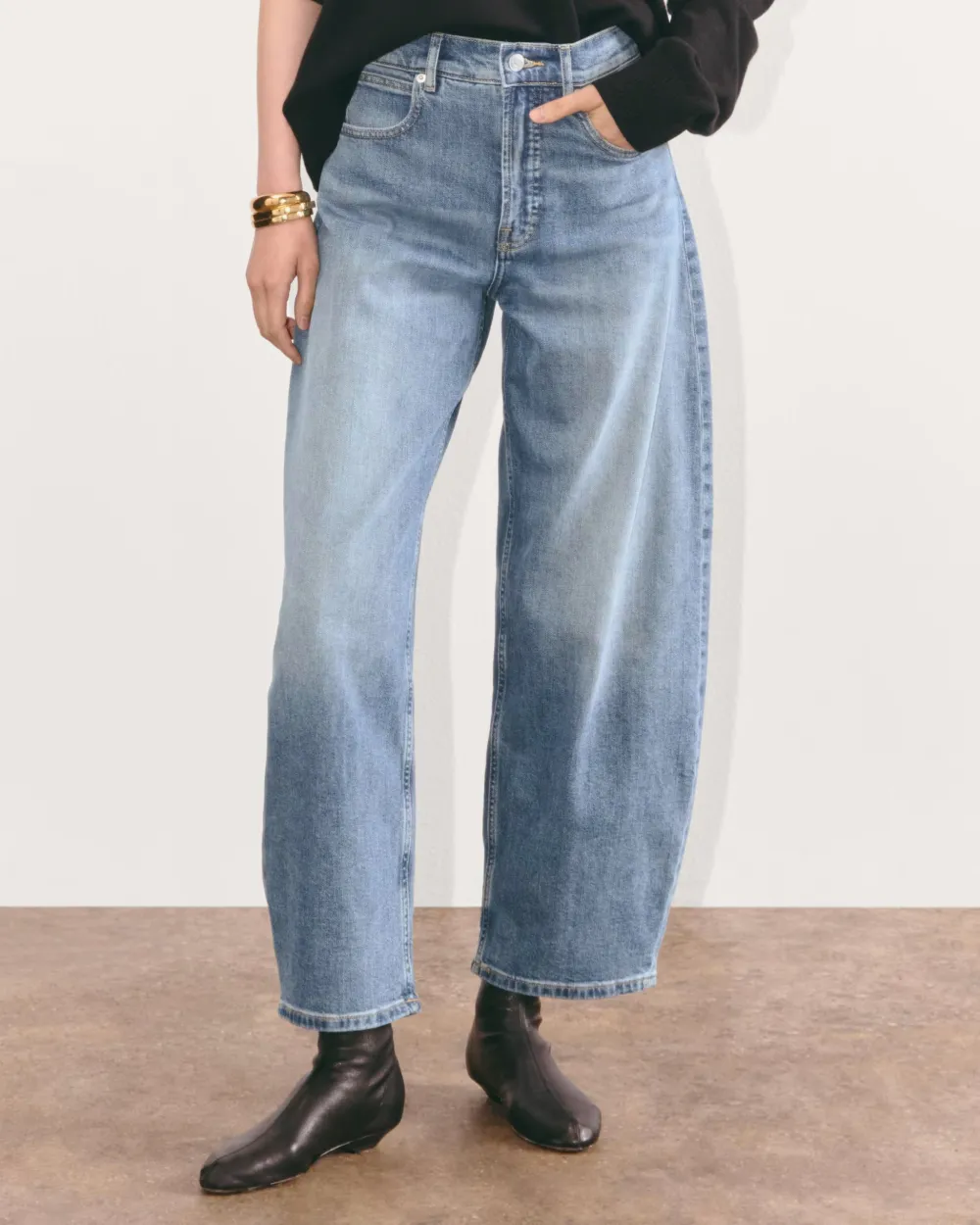 Straight Leg Way-High Jean