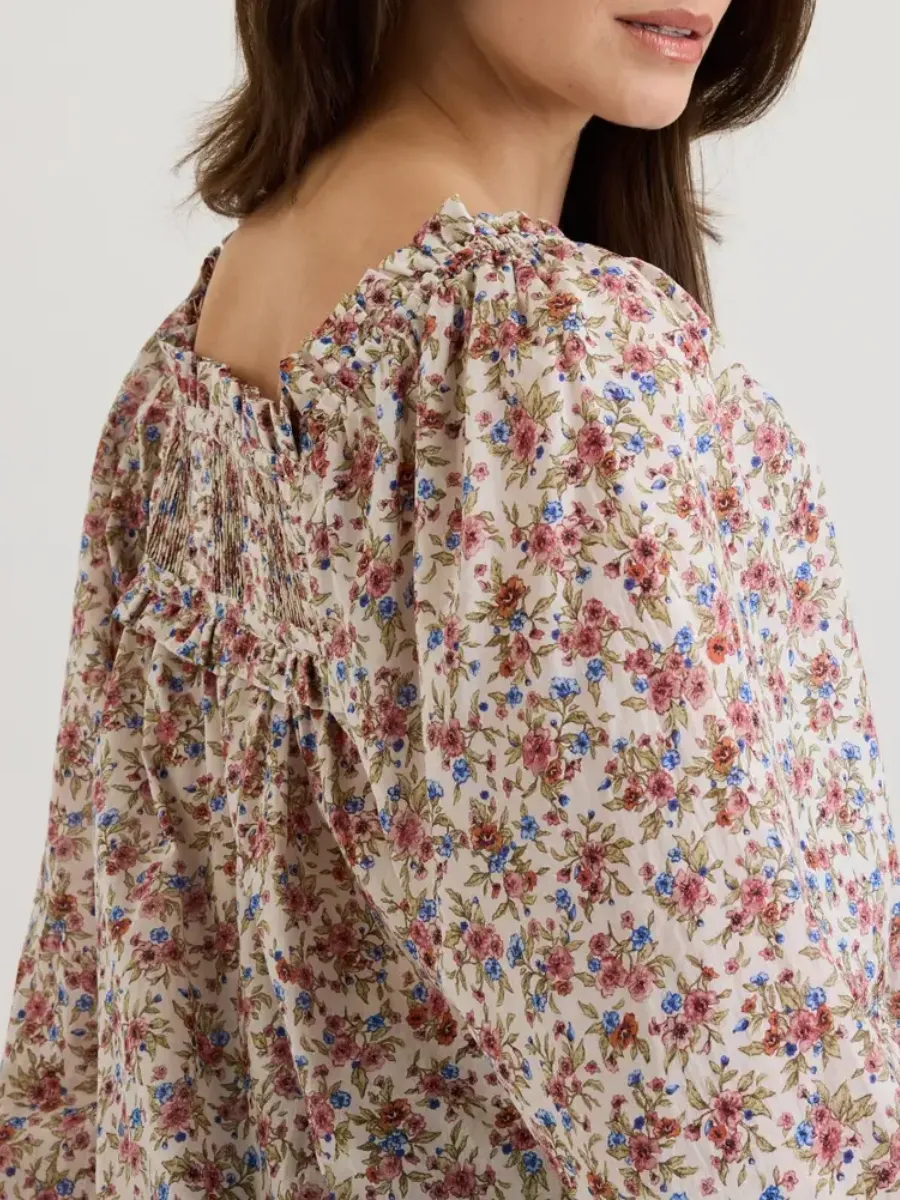 Ruffle Detail Blouse