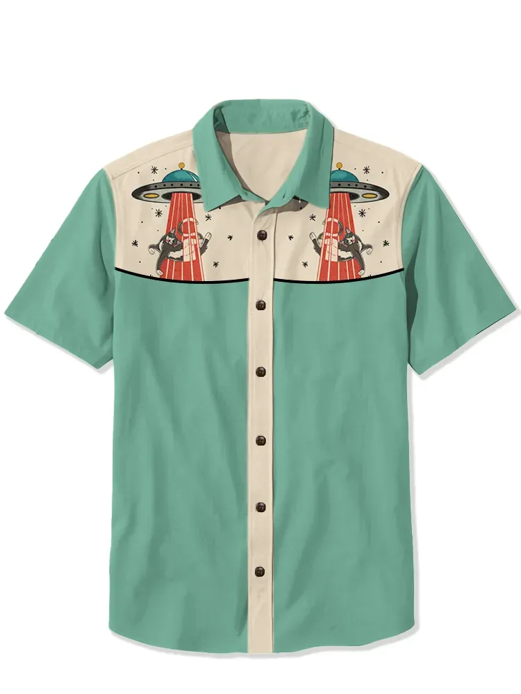 UFO took the cat Shirt