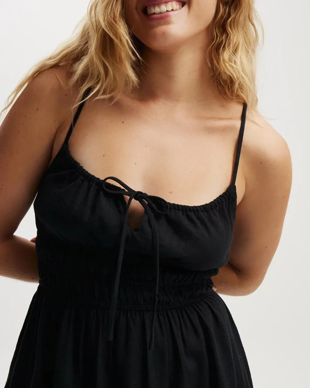 Tiered Mini Dress