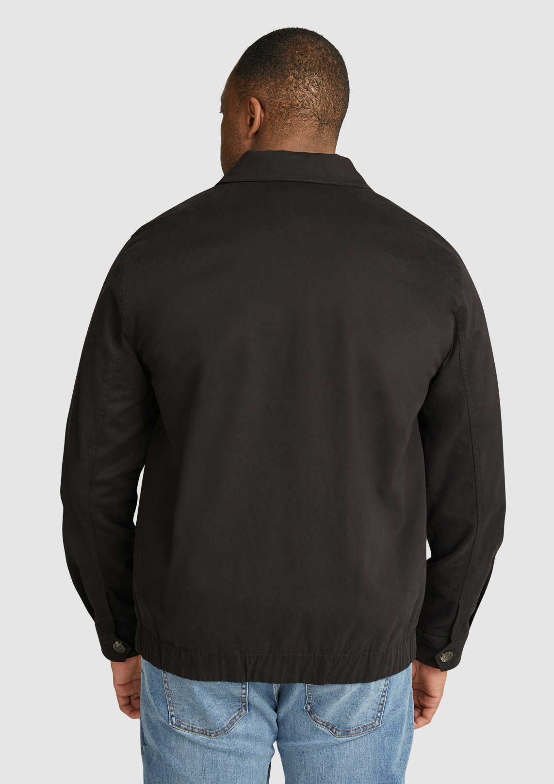 LAPEL HARRINGTON JACKET