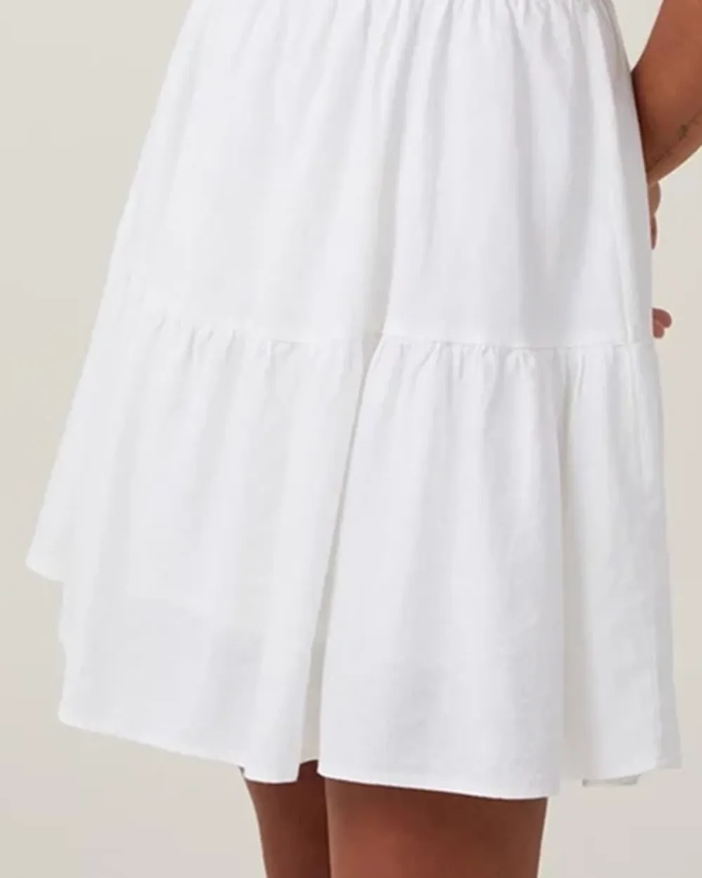 Tiered Mini Dress