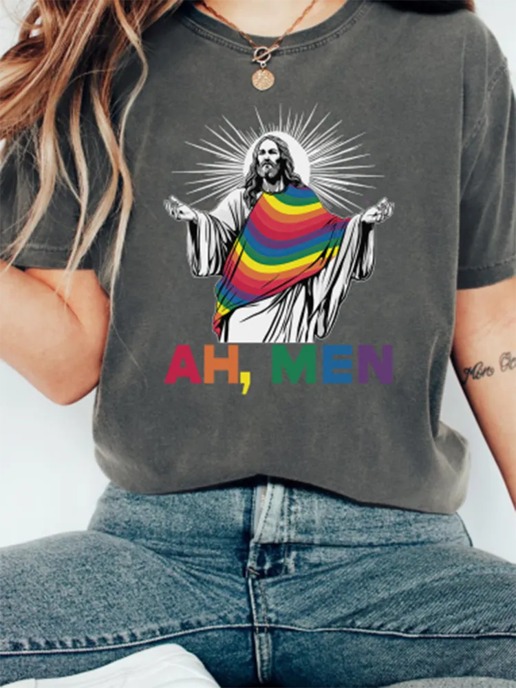 Ah, Men LGBTQ Pride T-Shirt