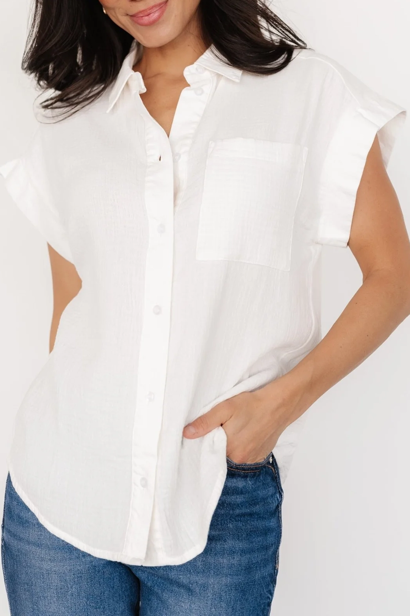 Daily Soft And Breathable Turn-Down Collar Shirt