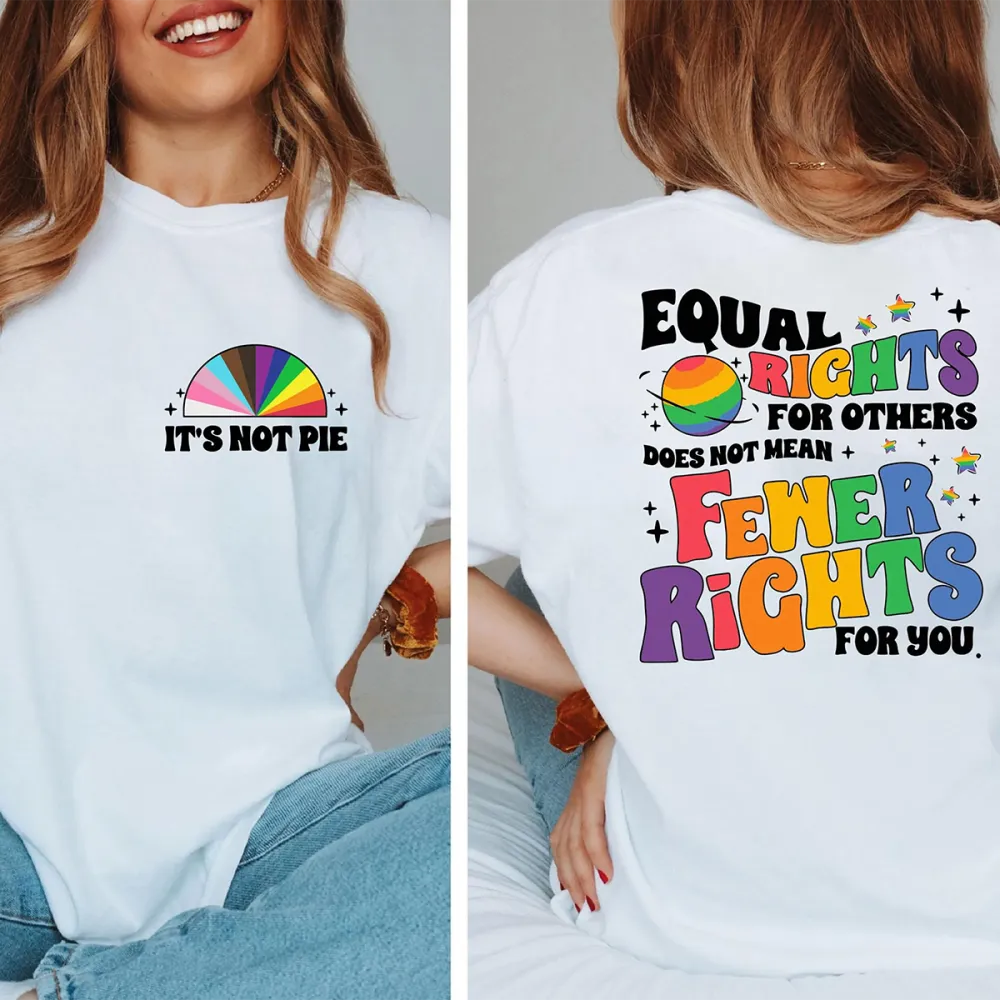 Women'S It'S Not Pie Round-Neck Short Sleeve T-Shirt