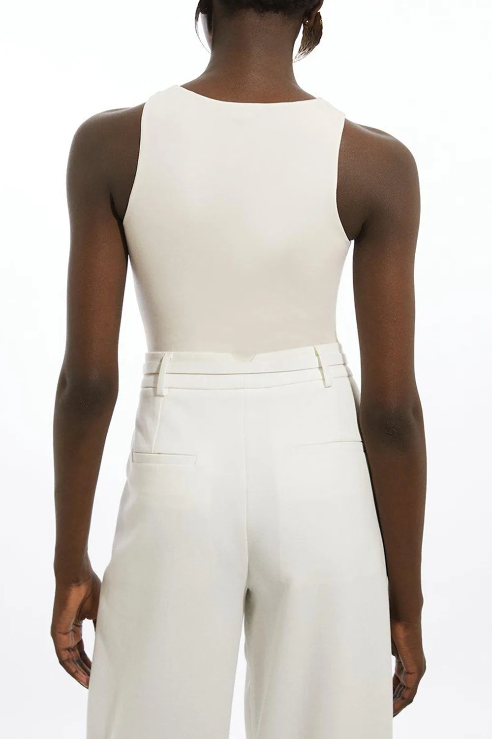 Contour Jersey Halterneck Bodysuit