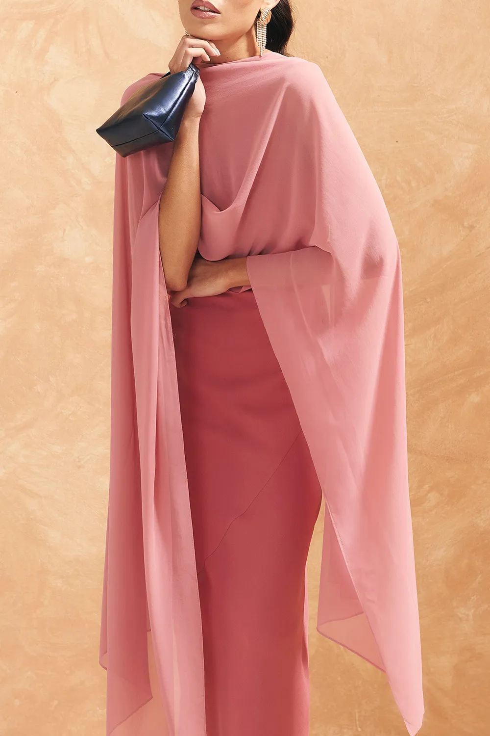 Pink Designed for Endless Wearability Shawl
