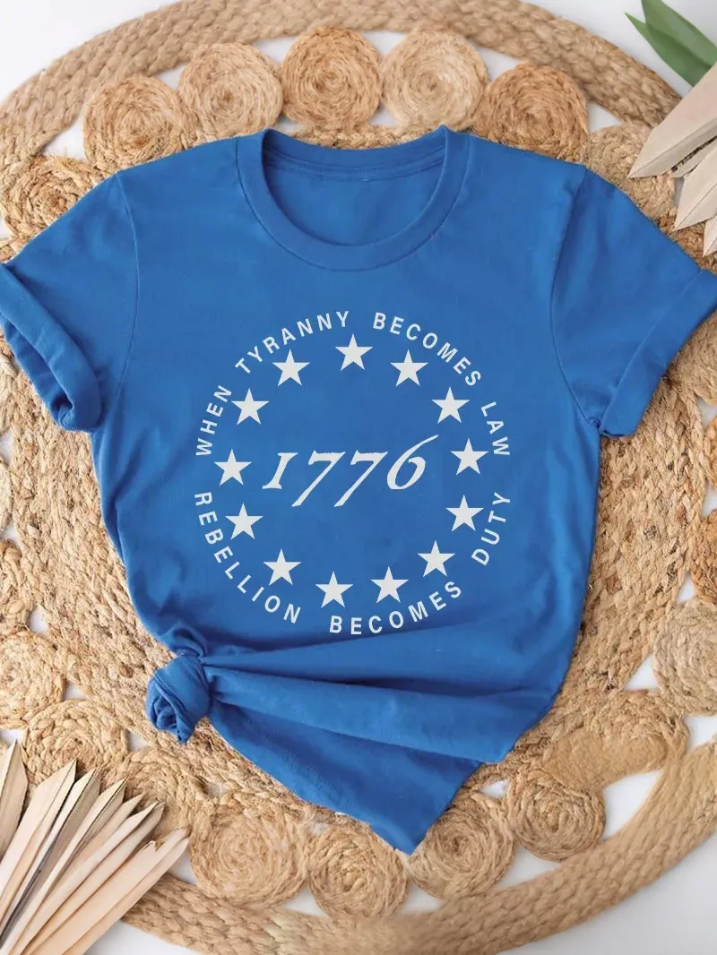 When Tyranny Becomes Law Rebellion Becomes Duty Teacher T-Shirt
