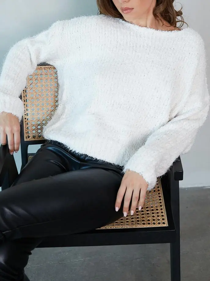 Plush Knit Sweater