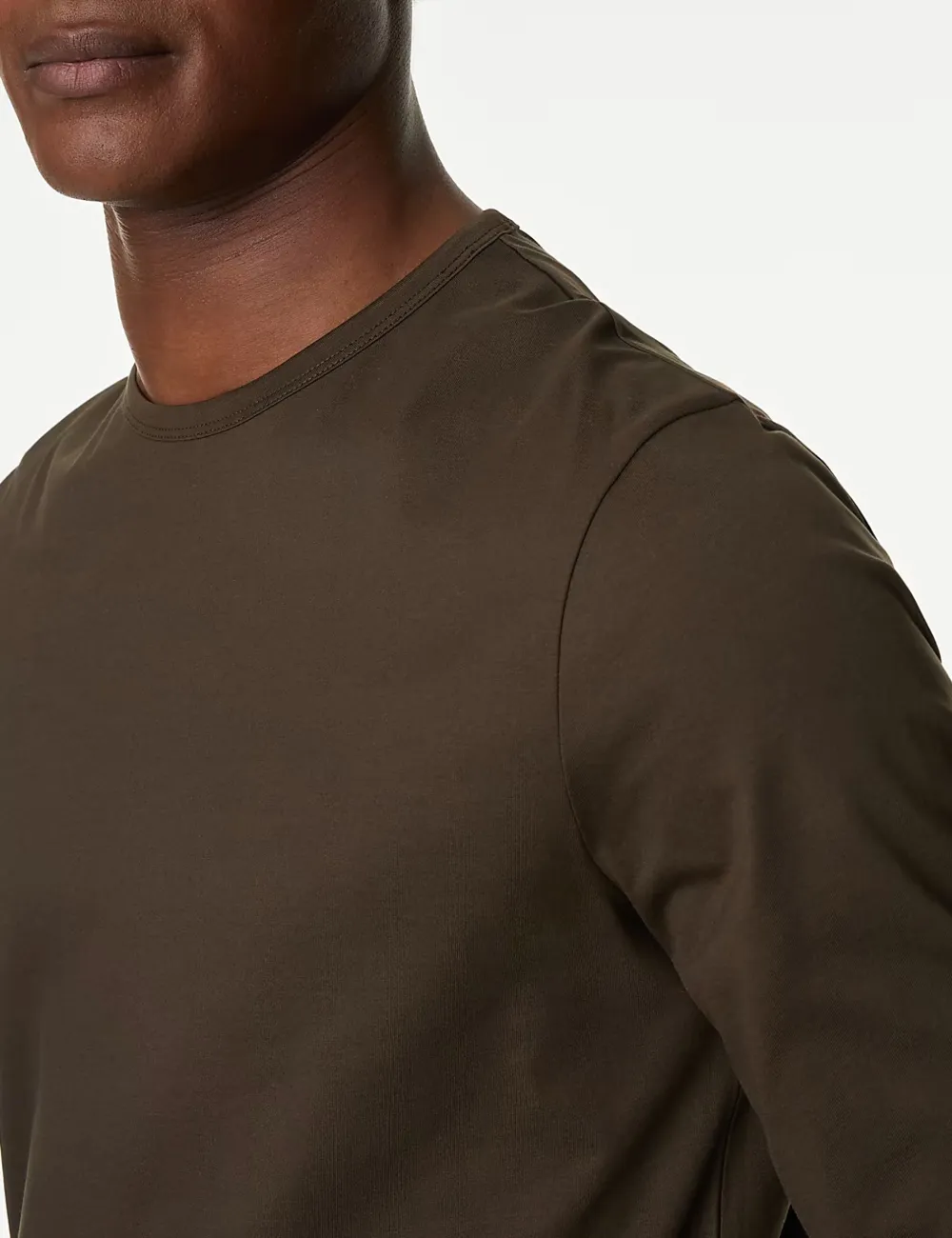 Pure Cotton Long Sleeve T-Shirt