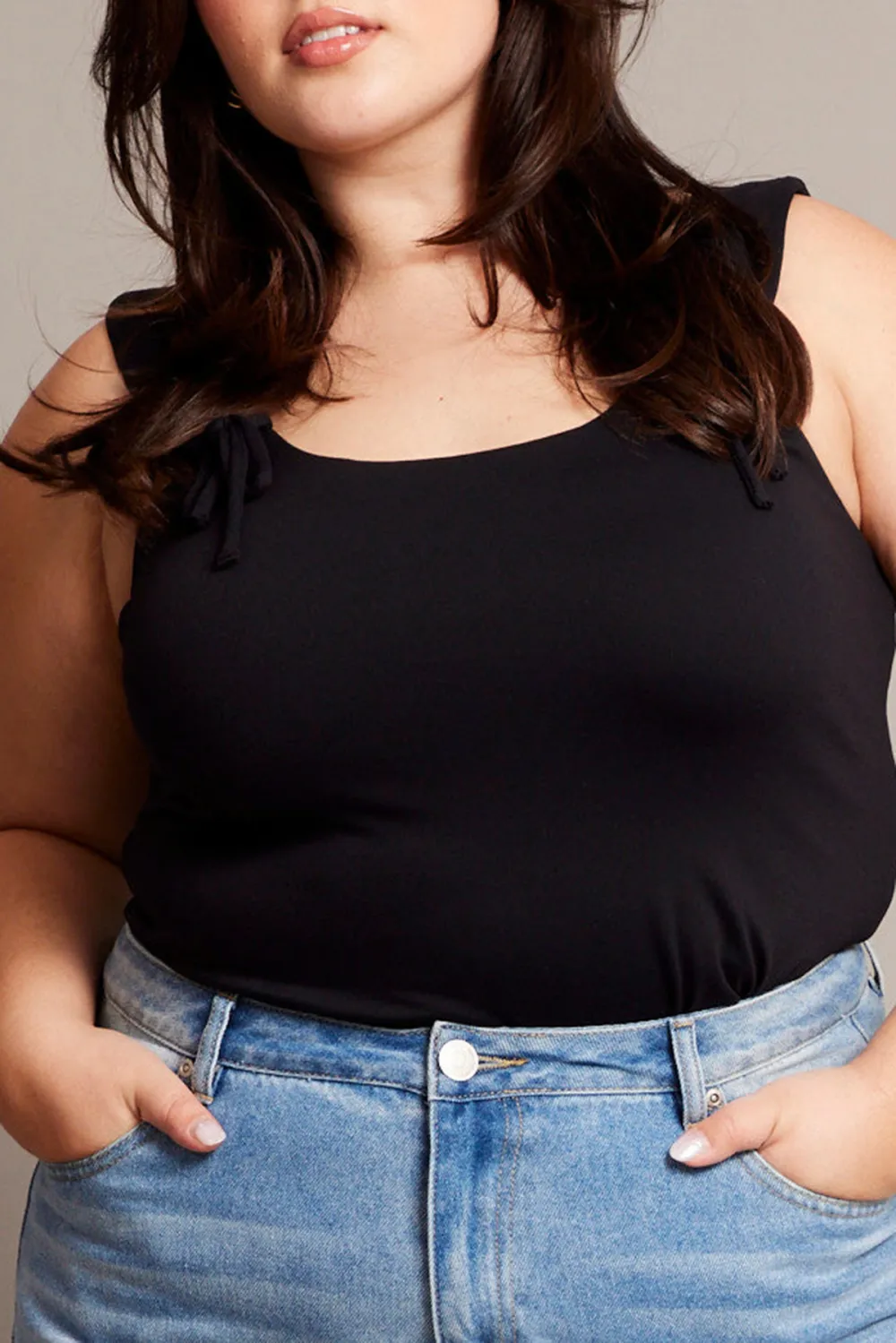 Black Tank Top Supersoft