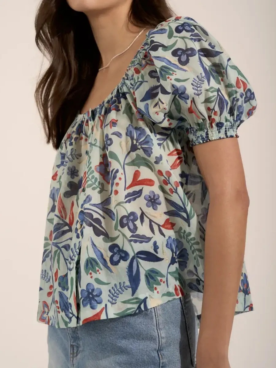 Puff Sleeve Blouse