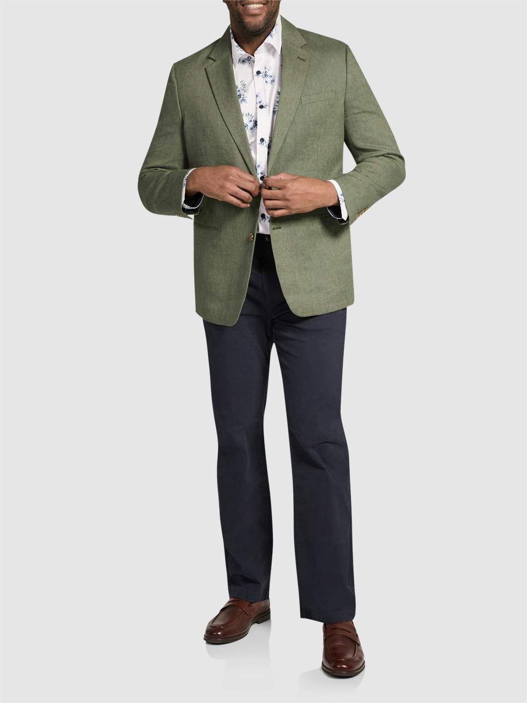 FERN LINEN BLEND BLAZER