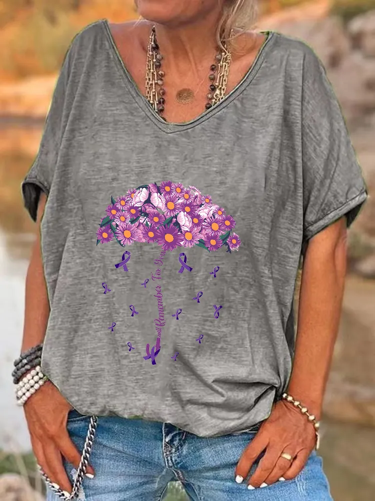 Women'S I Will Remember For You V-Neck T-Shirt