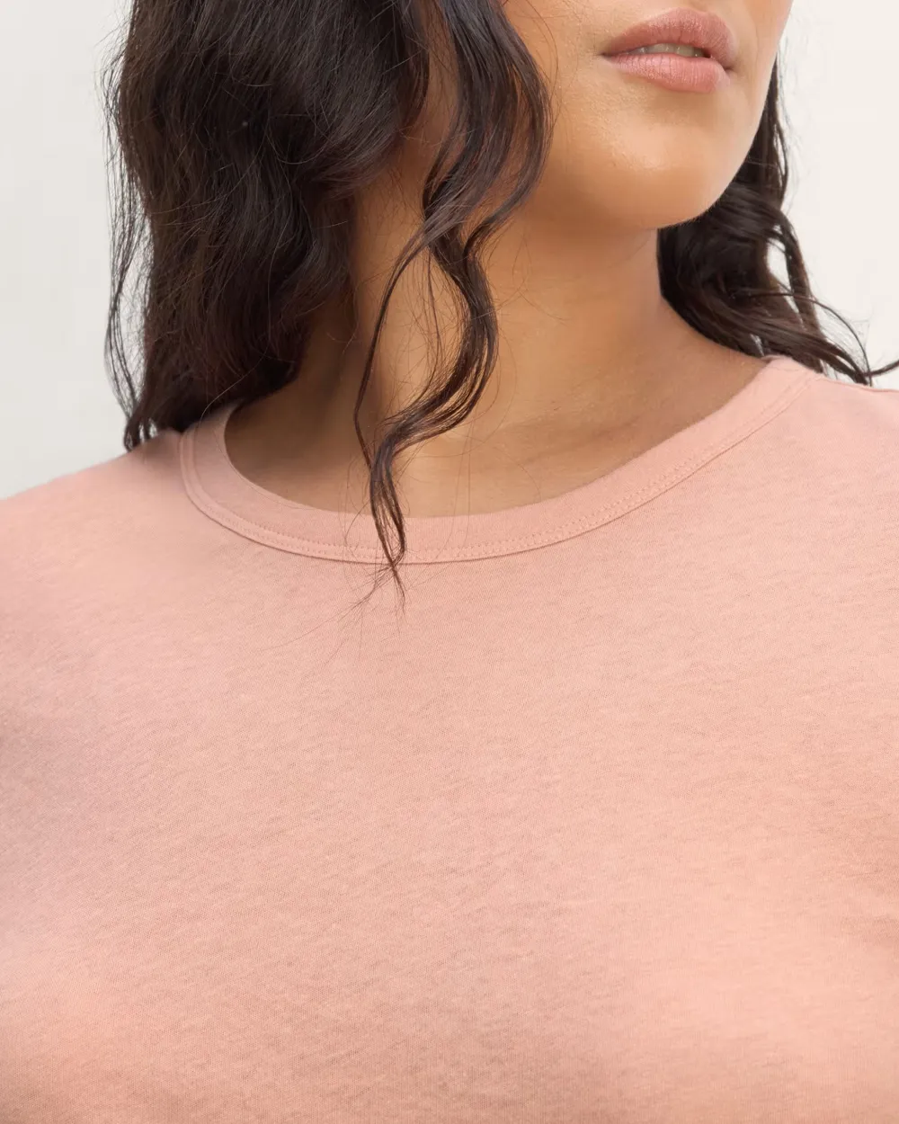 Crew Neck Long-Sleeve Tee