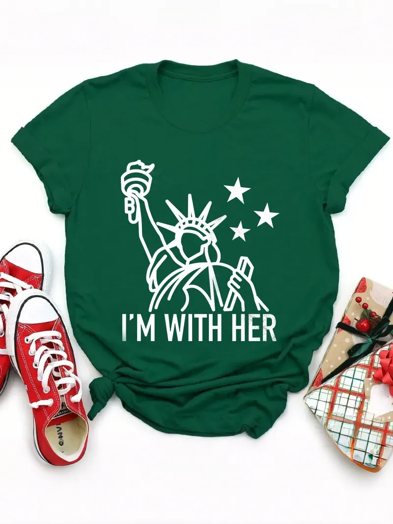 I'M With Her Teacher T-Shirt