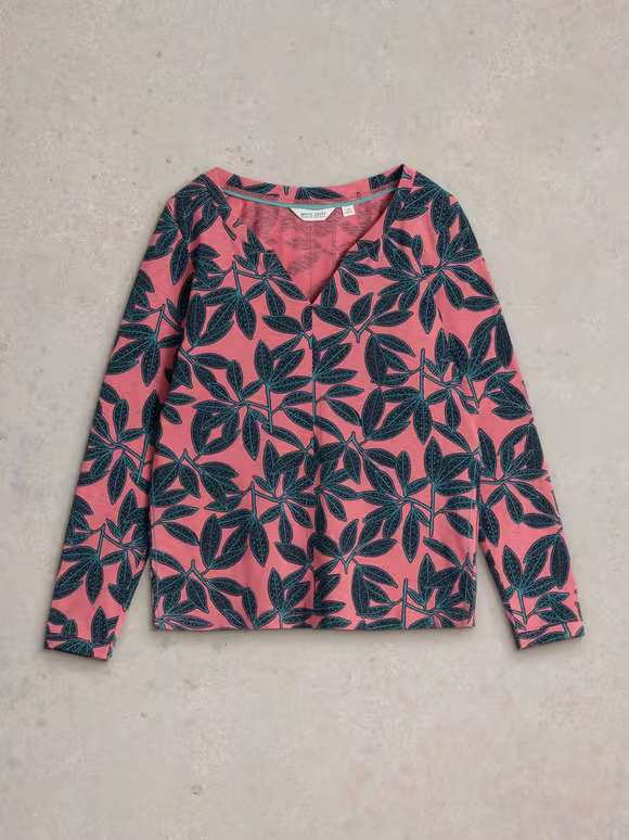 Art Graphic Long Sleeve T-Shirt