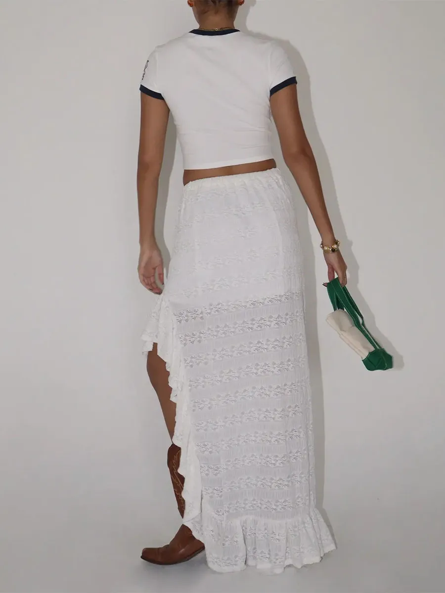Dance Till Dawn Lace Skirt