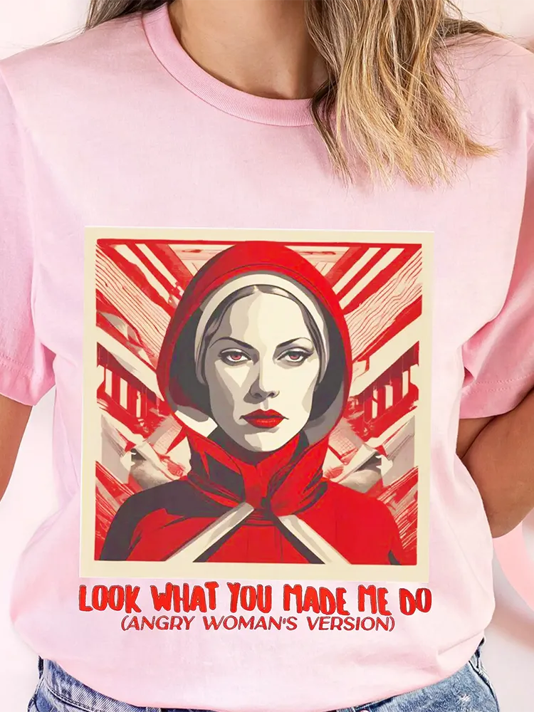 Women'S Look What You Made Me Too Round-Neck Short Sleeve T-Shirt
