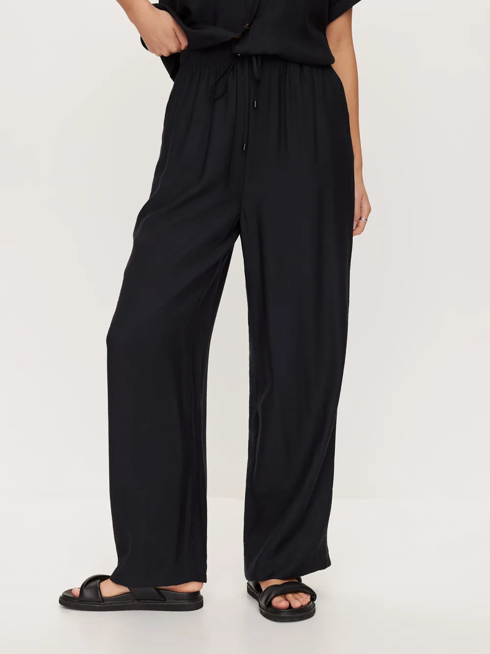 Viscose Relaxed Trousers